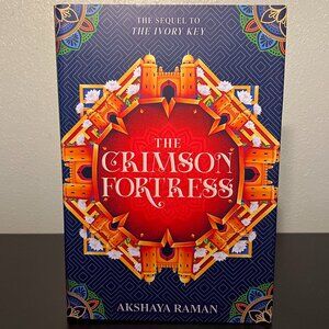 Akshaya Raman YA Fantasy Hardcover Book, The Crimson Fortress